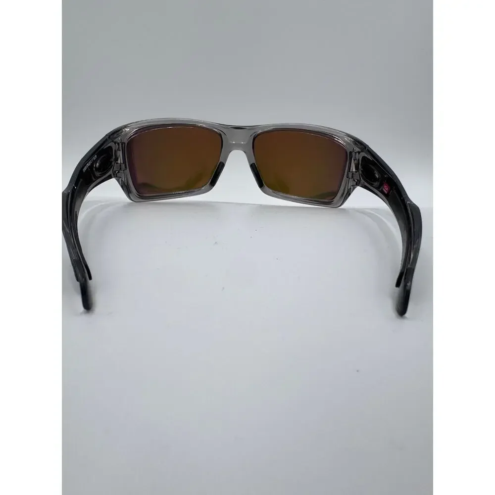 NEW Oakley Turbine prizm ruby polarized Sunglasses Lenses,  grey ink Frame